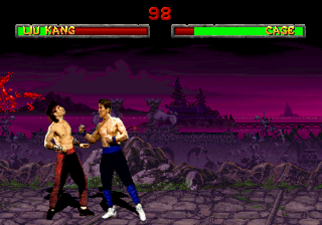 Mortal Kombat II screenshot 3 for Super Famicom